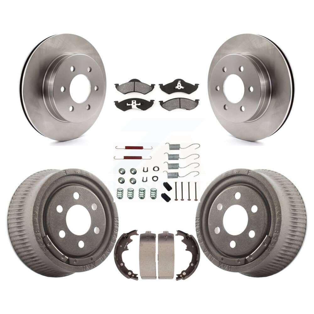 Transit Auto - K8S-102055 - Front and Rear Disc Brake Kits