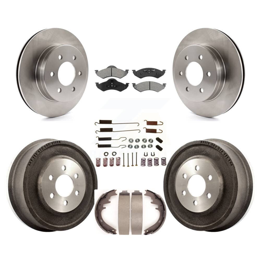 Transit Auto - K8S-102058 - Front and Rear Disc Brake Kits