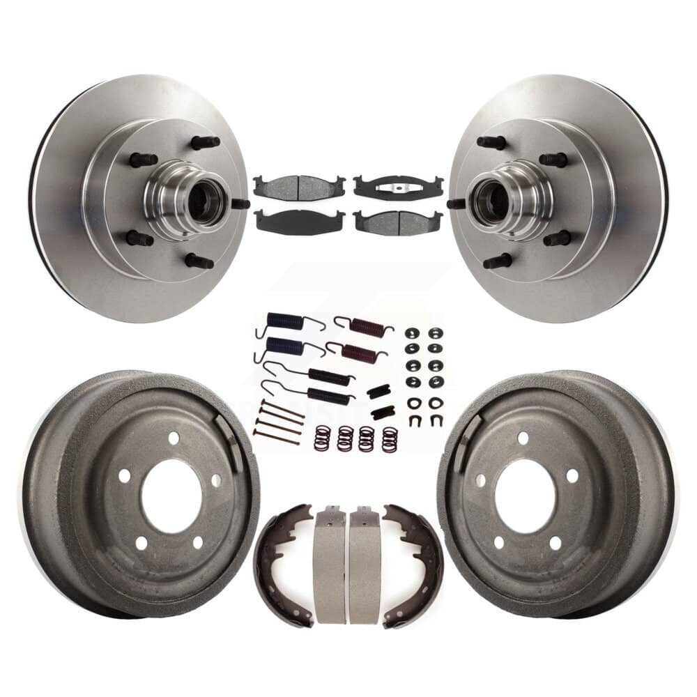 Transit Auto - K8S-102190 - Front and Rear Disc Brake Kits