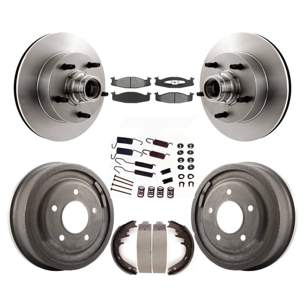 Transit Auto - K8S-102193 - Front and Rear Disc Brake Kits