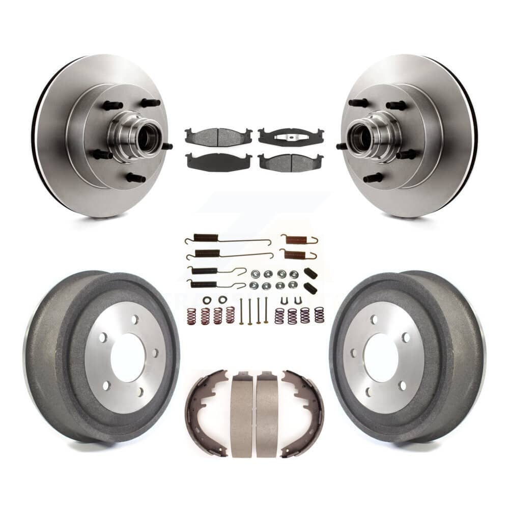 Transit Auto - K8S-102195 - Front and Rear Disc Brake Kits