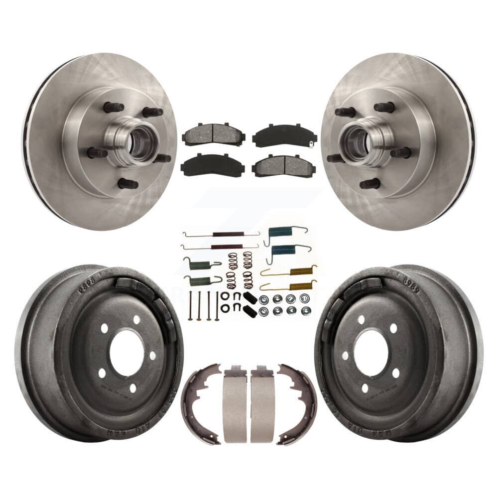 Transit Auto - K8S-102204 - Front and Rear Disc Brake Kits