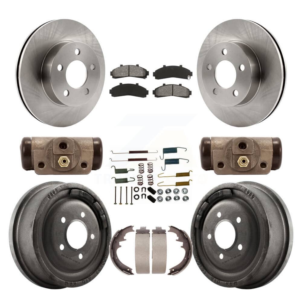 Transit Auto - K8S-102221 - Front and Rear Disc Brake Kits