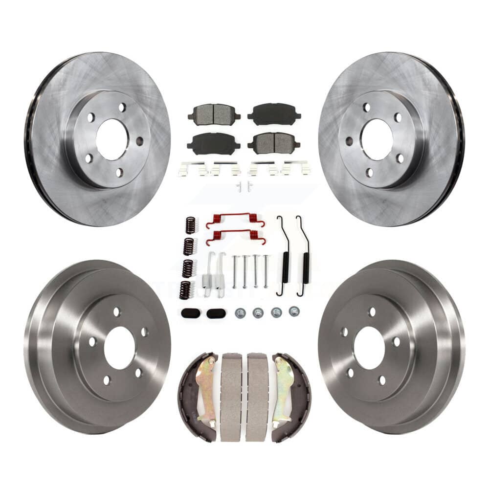 Transit Auto - K8S-102310 - Front and Rear Disc Brake Kits