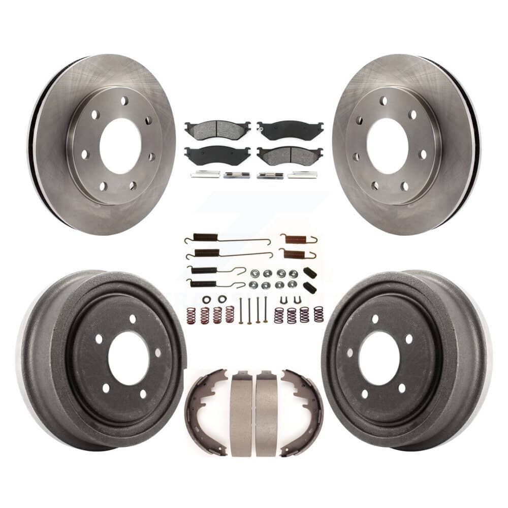 Transit Auto - K8S-102321 - Front and Rear Disc Brake Kits