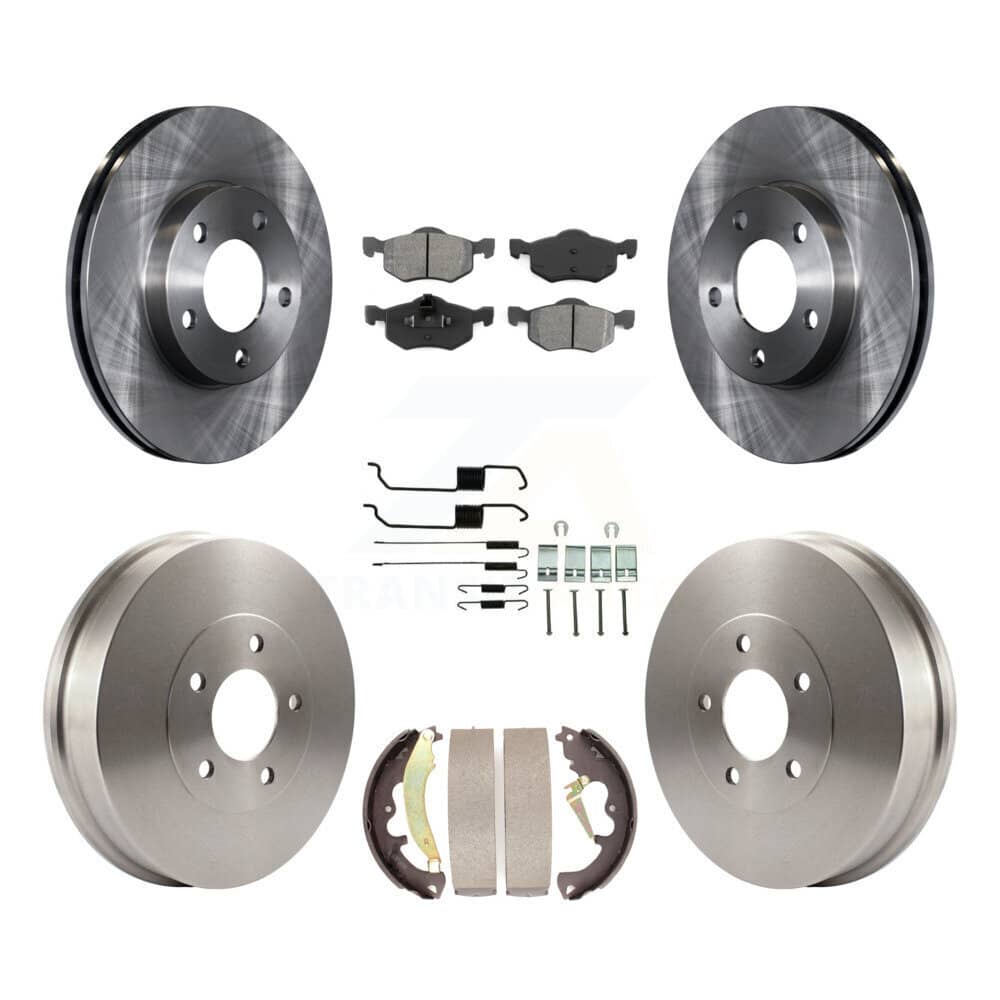 Transit Auto - K8S-102324 - Front and Rear Disc Brake Kits