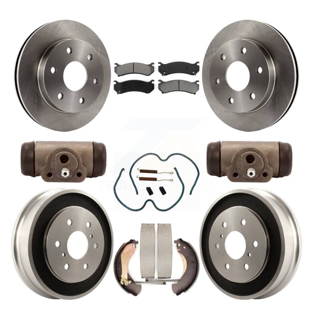 Transit Auto - K8S-102475 - Front and Rear Disc Brake Kits