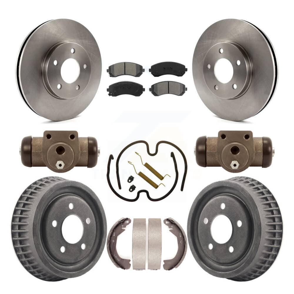 Transit Auto - K8S-102476 - Front and Rear Disc Brake Kits