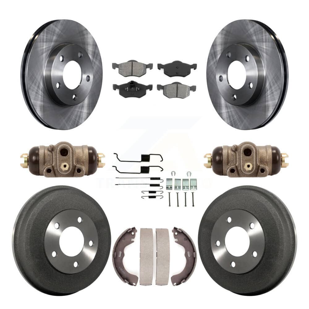 Transit Auto - K8S-102506 - Front and Rear Disc Brake Kits