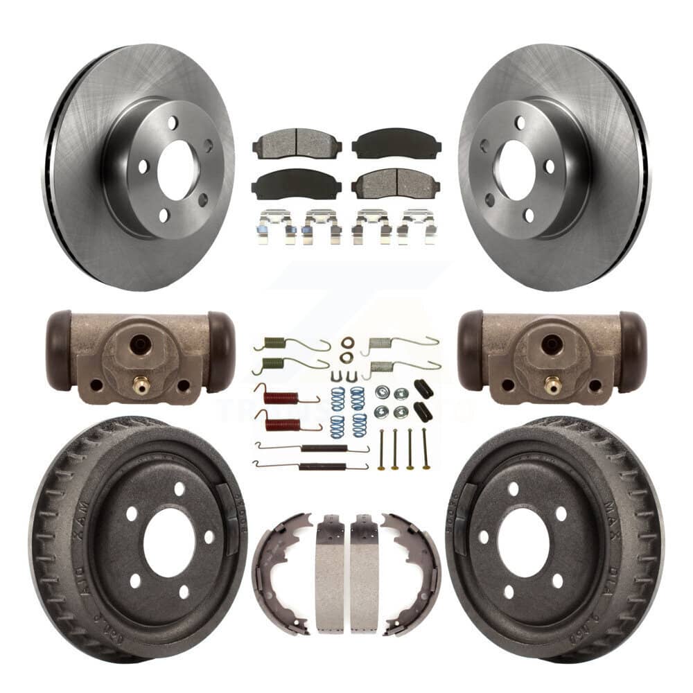 Transit Auto - K8S-102507 - Front and Rear Disc Brake Kits