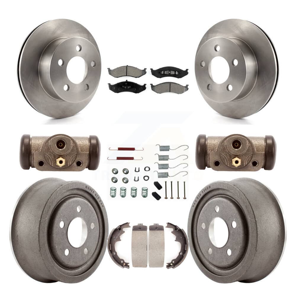Transit Auto - K8S-102520 - Front and Rear Disc Brake Kits