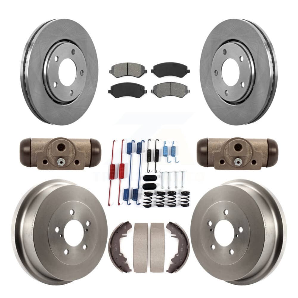 Transit Auto - K8S-102526 - Front and Rear Disc Brake Kits