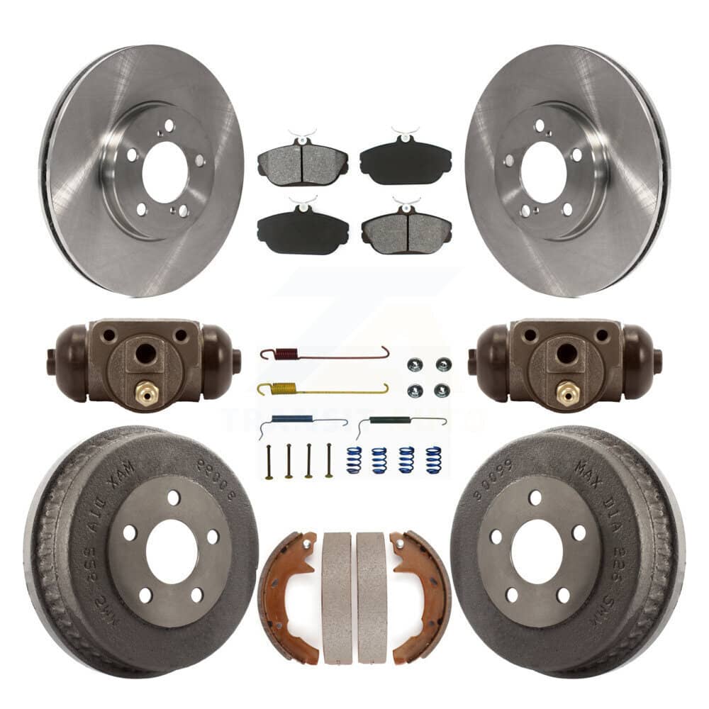 Transit Auto - K8S-102604 - Front and Rear Disc Brake Kits