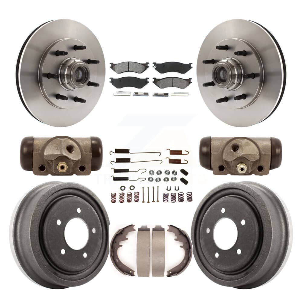 Transit Auto - K8S-103162 - Front and Rear Disc Brake Kits