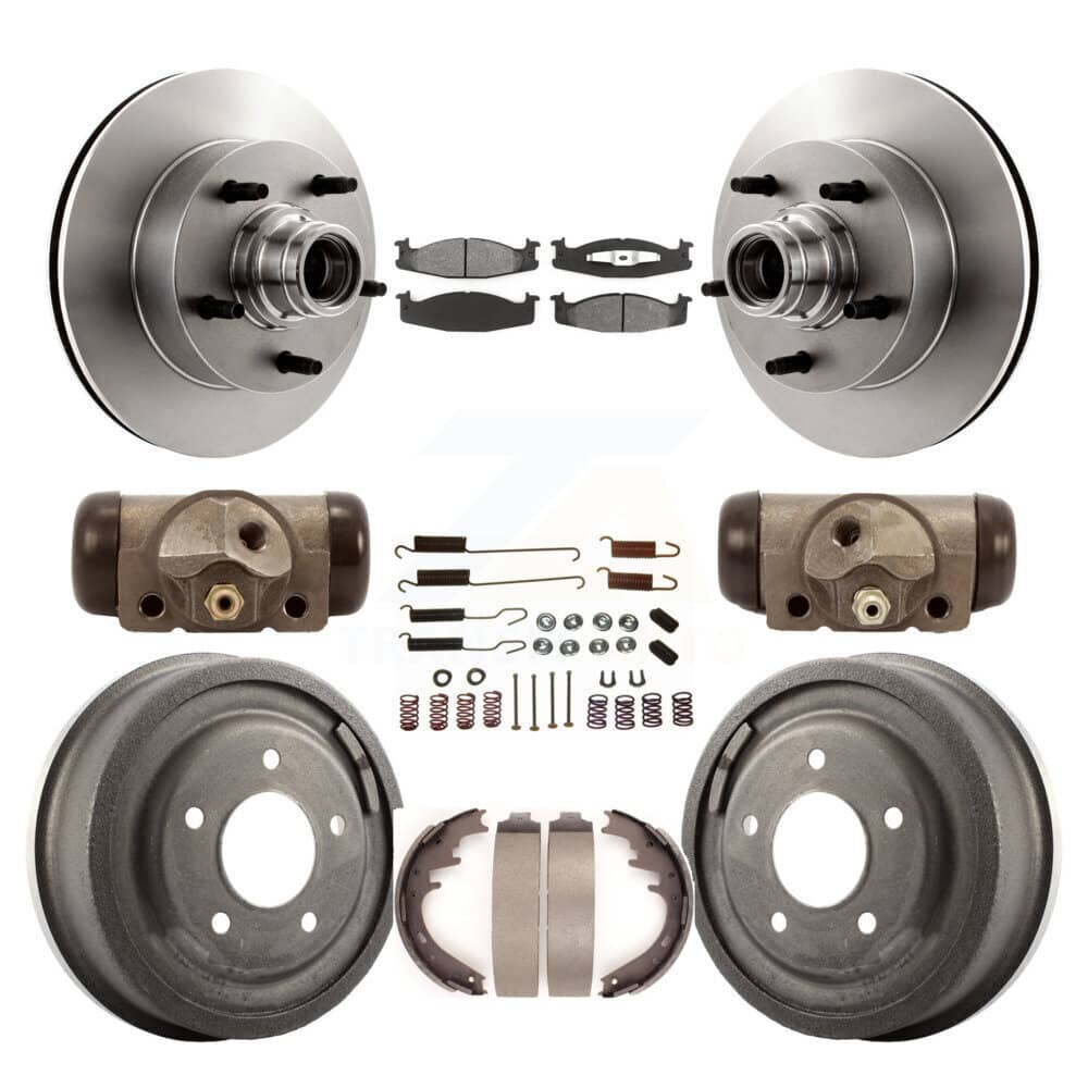 Transit Auto - K8S-103163 - Front and Rear Disc Brake Kits