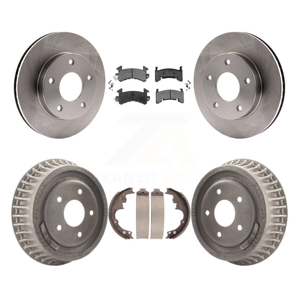 Transit Auto - K8S-103196 - Front and Rear Disc Brake Kits