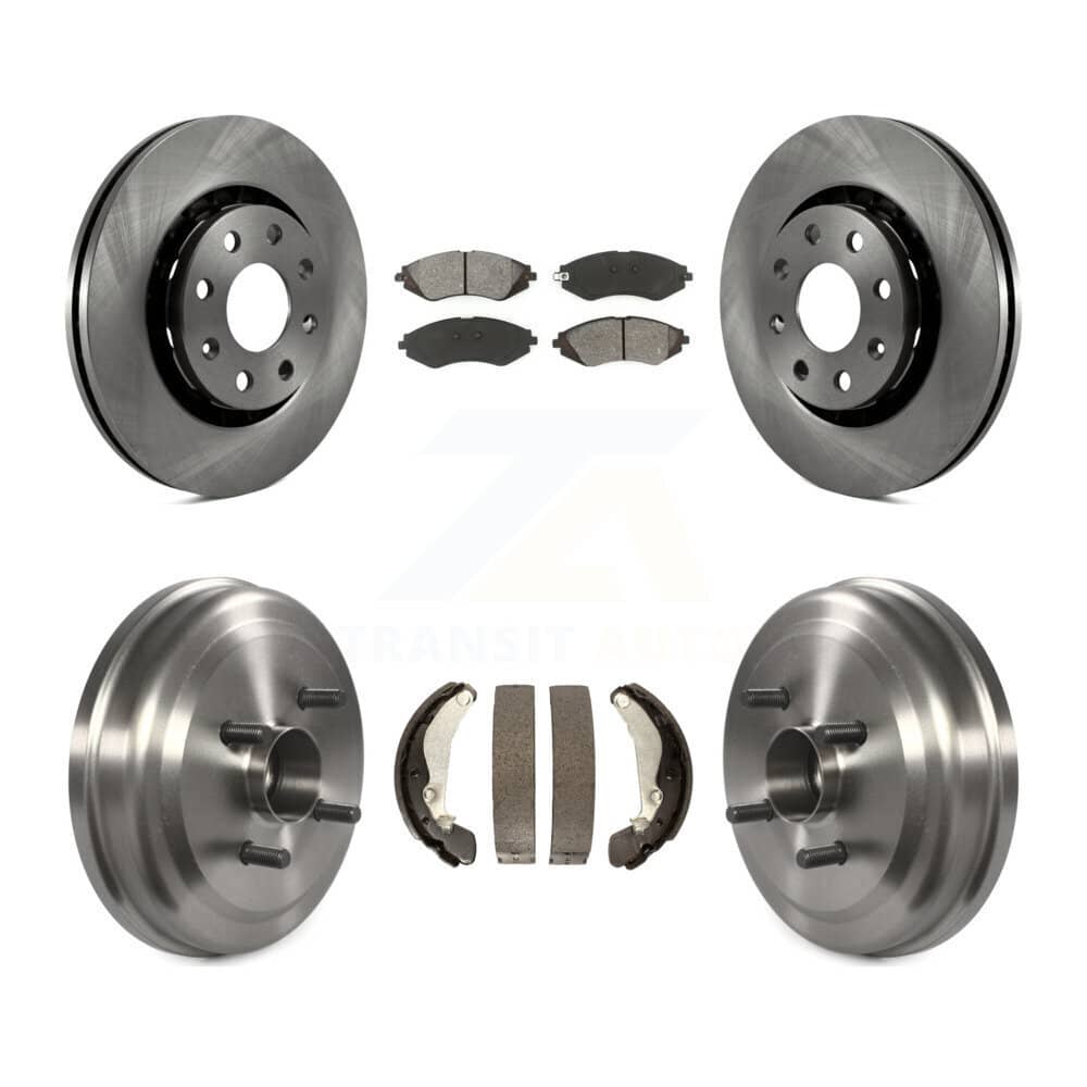 Transit Auto - K8S-103232 - Front and Rear Disc Brake Kits