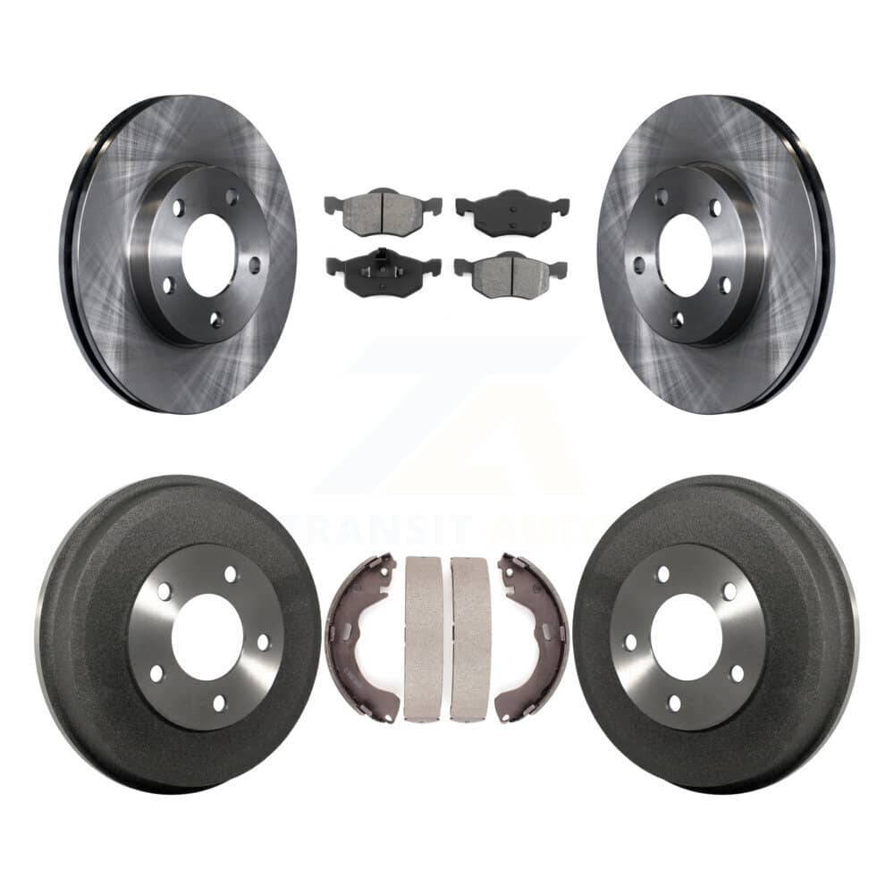 Transit Auto - K8S-103302 - Front and Rear Disc Brake Kits