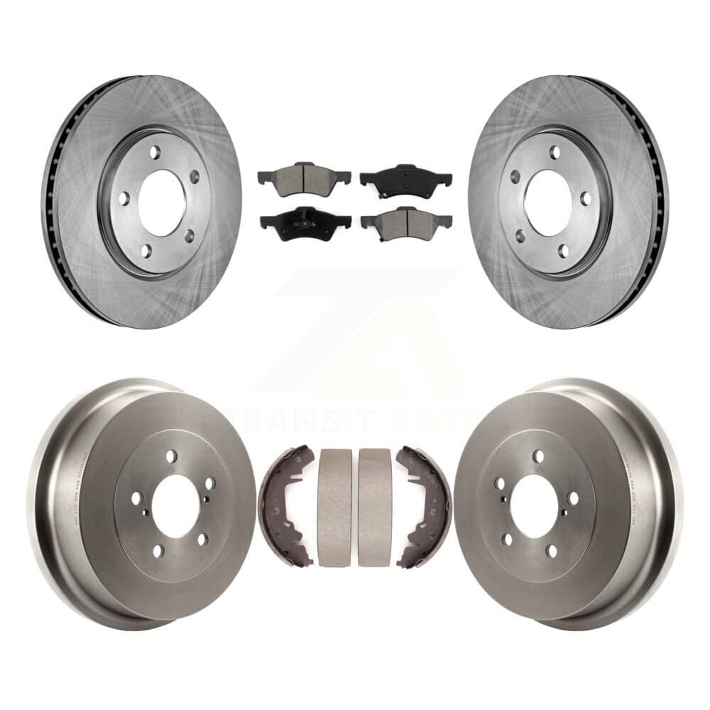 Transit Auto - K8S-103314 - Front and Rear Disc Brake Kits