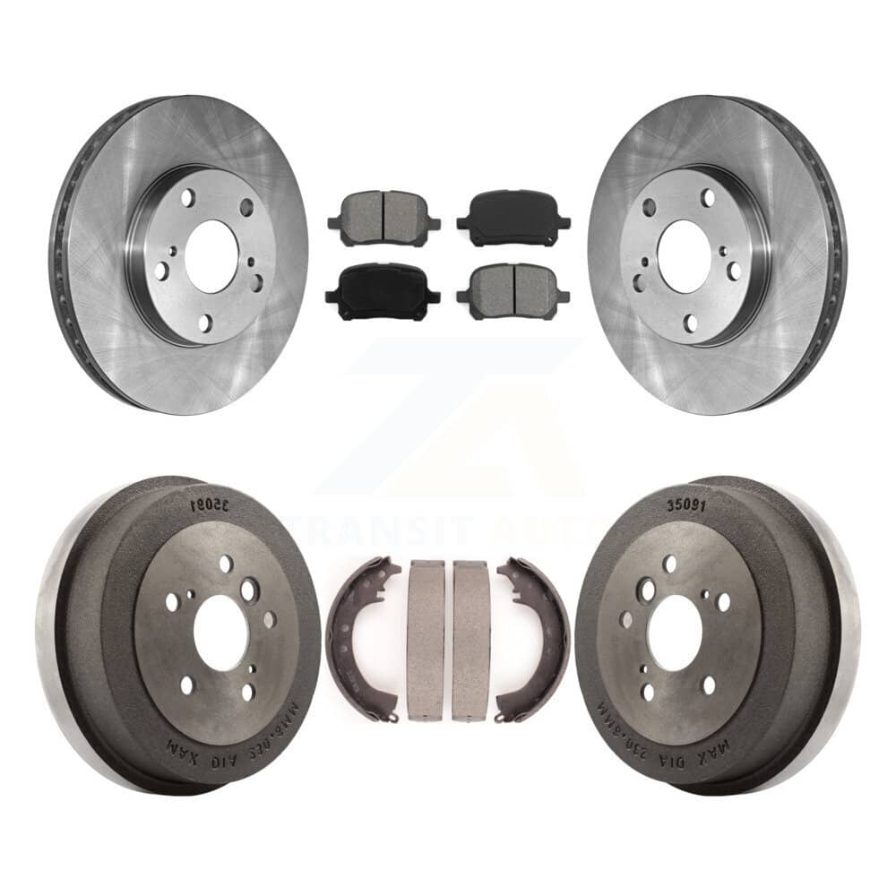 Transit Auto - K8S-103325 - Front and Rear Disc Brake Kits