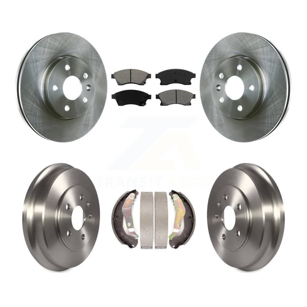 Transit Auto - K8S-103338 - Front and Rear Disc Brake Kits
