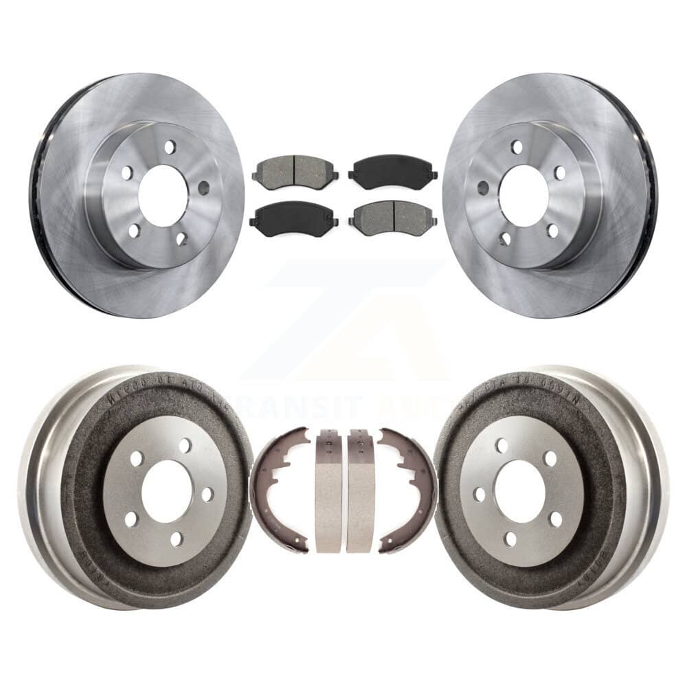 Transit Auto - K8S-103367 - Front and Rear Disc Brake Kits