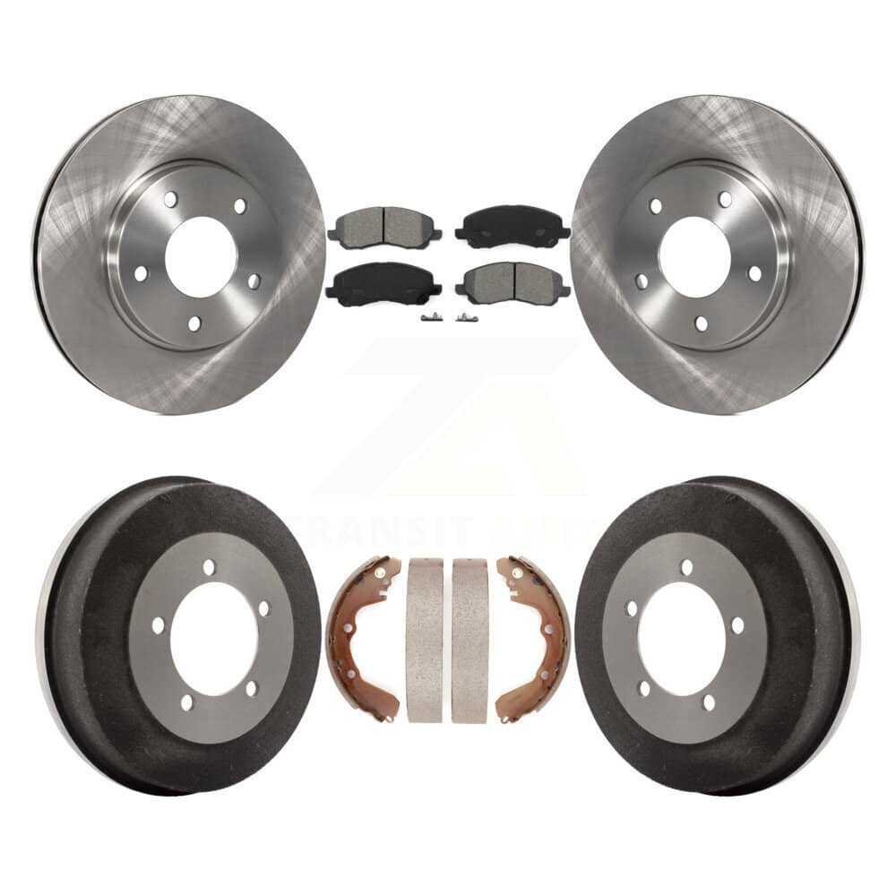 Transit Auto - K8S-103368 - Front and Rear Disc Brake Kits