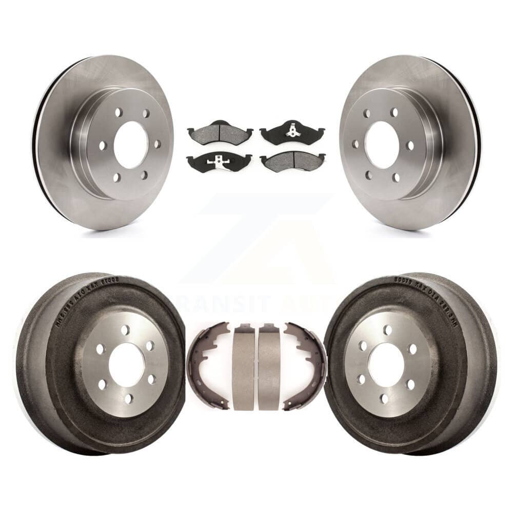 Transit Auto - K8S-103412 - Front and Rear Disc Brake Kits