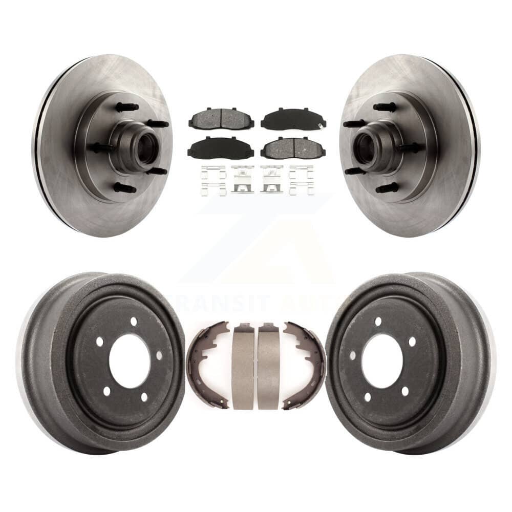 Transit Auto - K8S-103458 - Front and Rear Disc Brake Kits