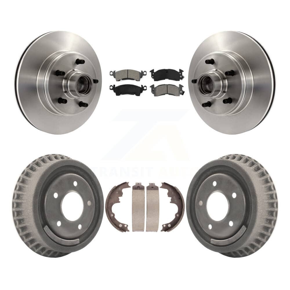 Transit Auto - K8S-103462 - Front and Rear Disc Brake Kits
