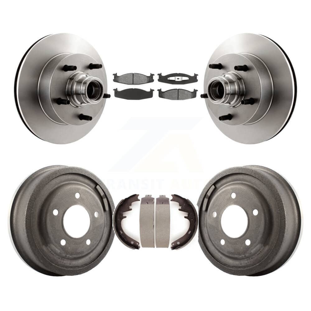 Transit Auto - K8S-103466 - Front and Rear Disc Brake Kits