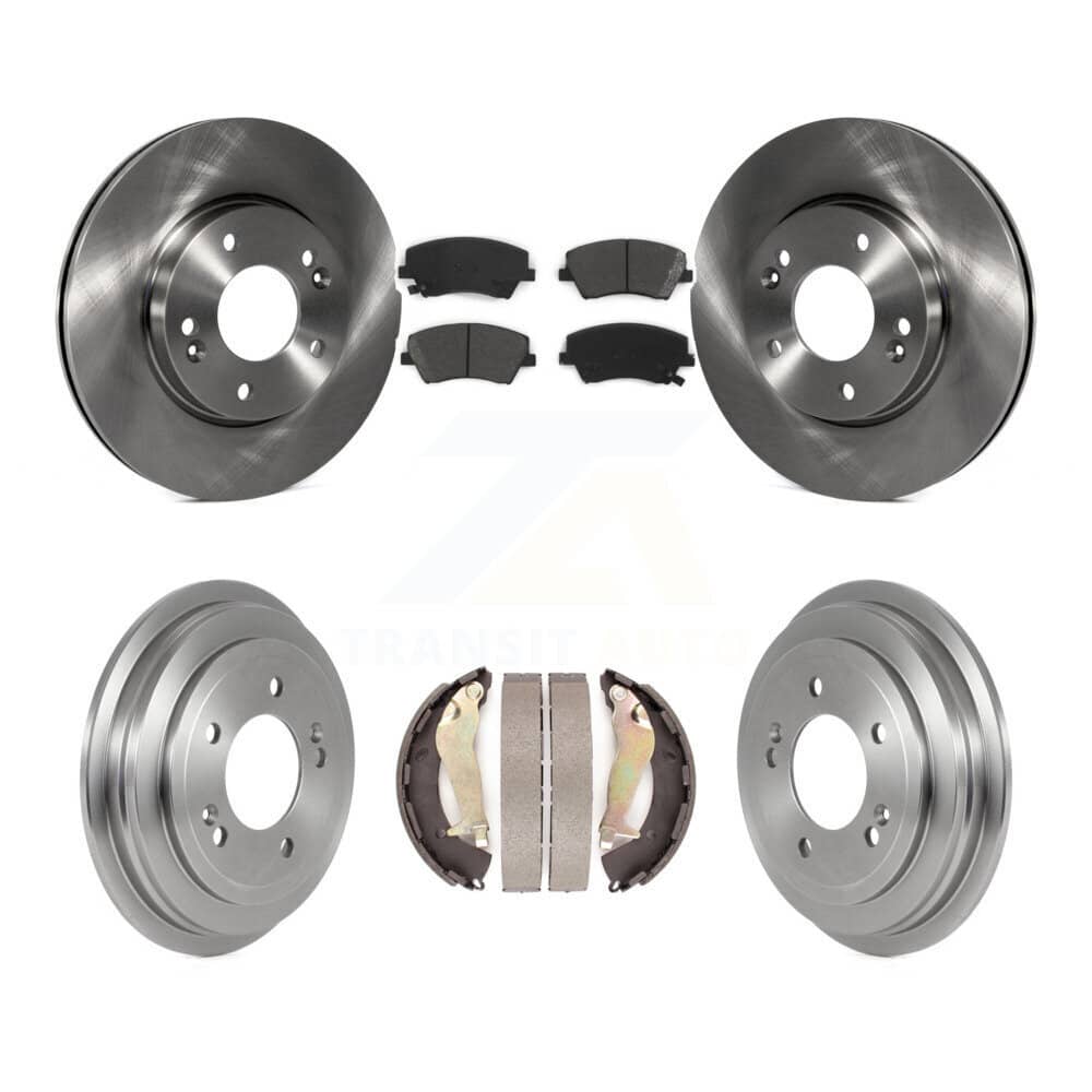 Transit Auto - K8S-103583 - Front and Rear Disc Brake Kits