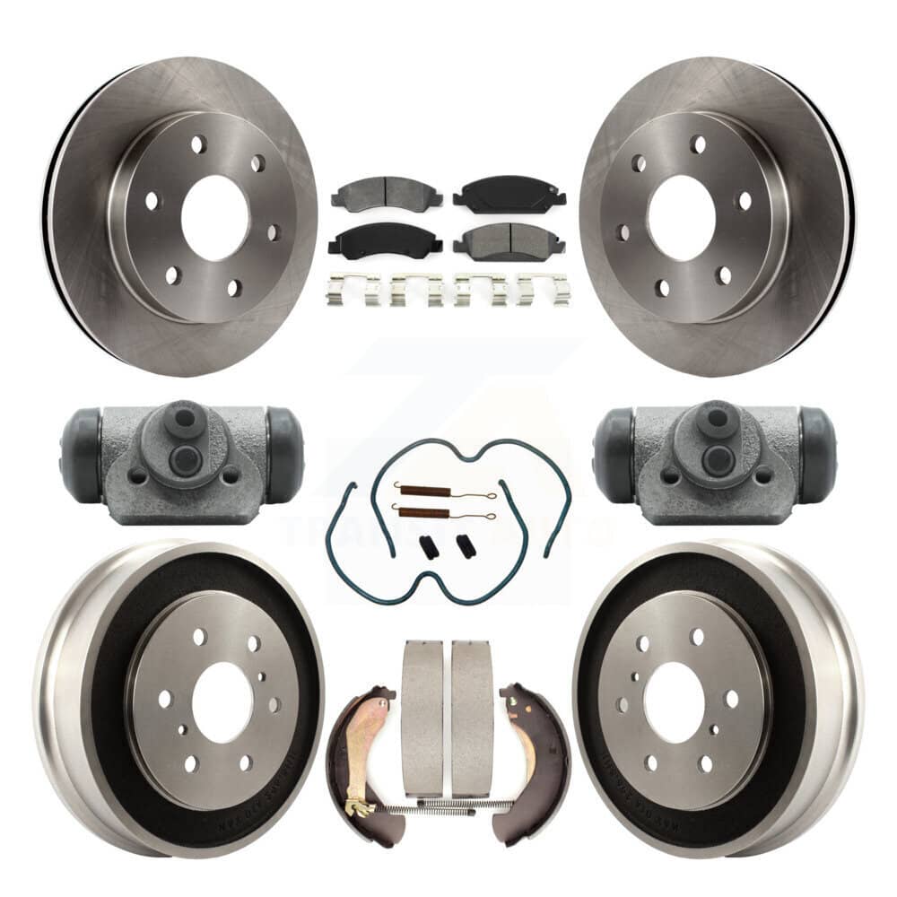 Transit Auto - K8S-103781 - Front and Rear Disc Brake Kits