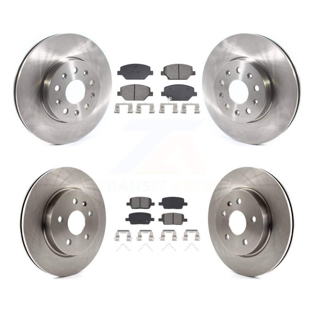 Transit Auto - K8S-103894 - Front and Rear Disc Brake Kits