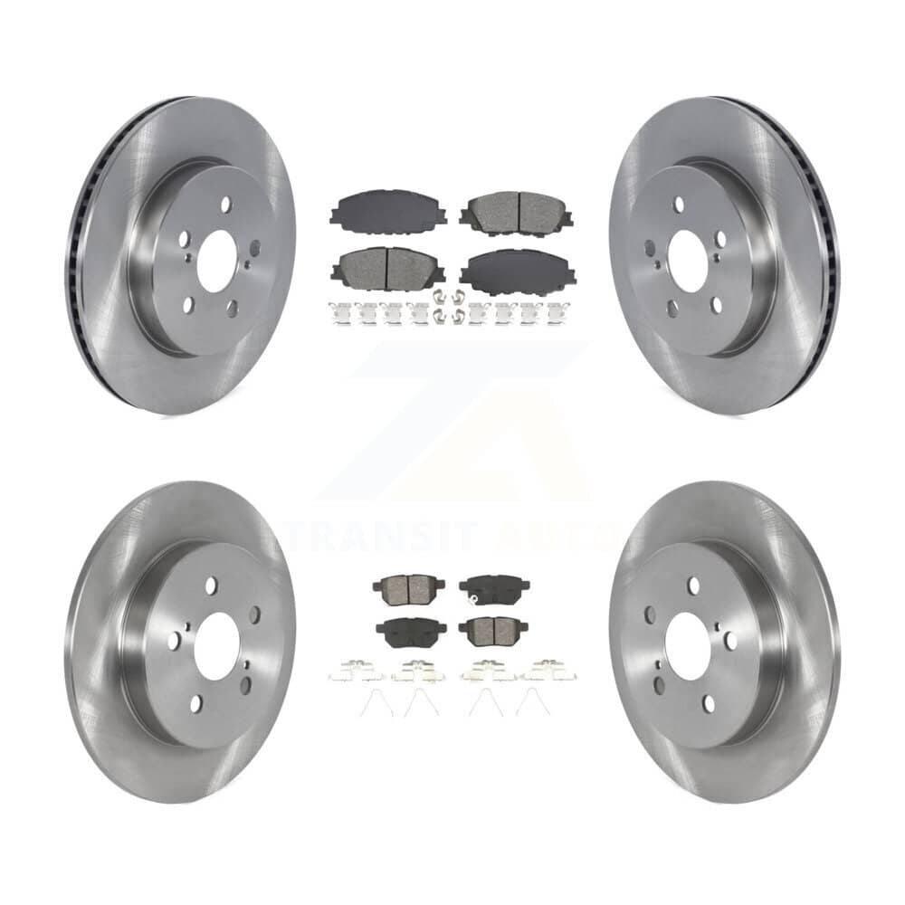 Transit Auto - K8S-103906 - Front and Rear Disc Brake Kits