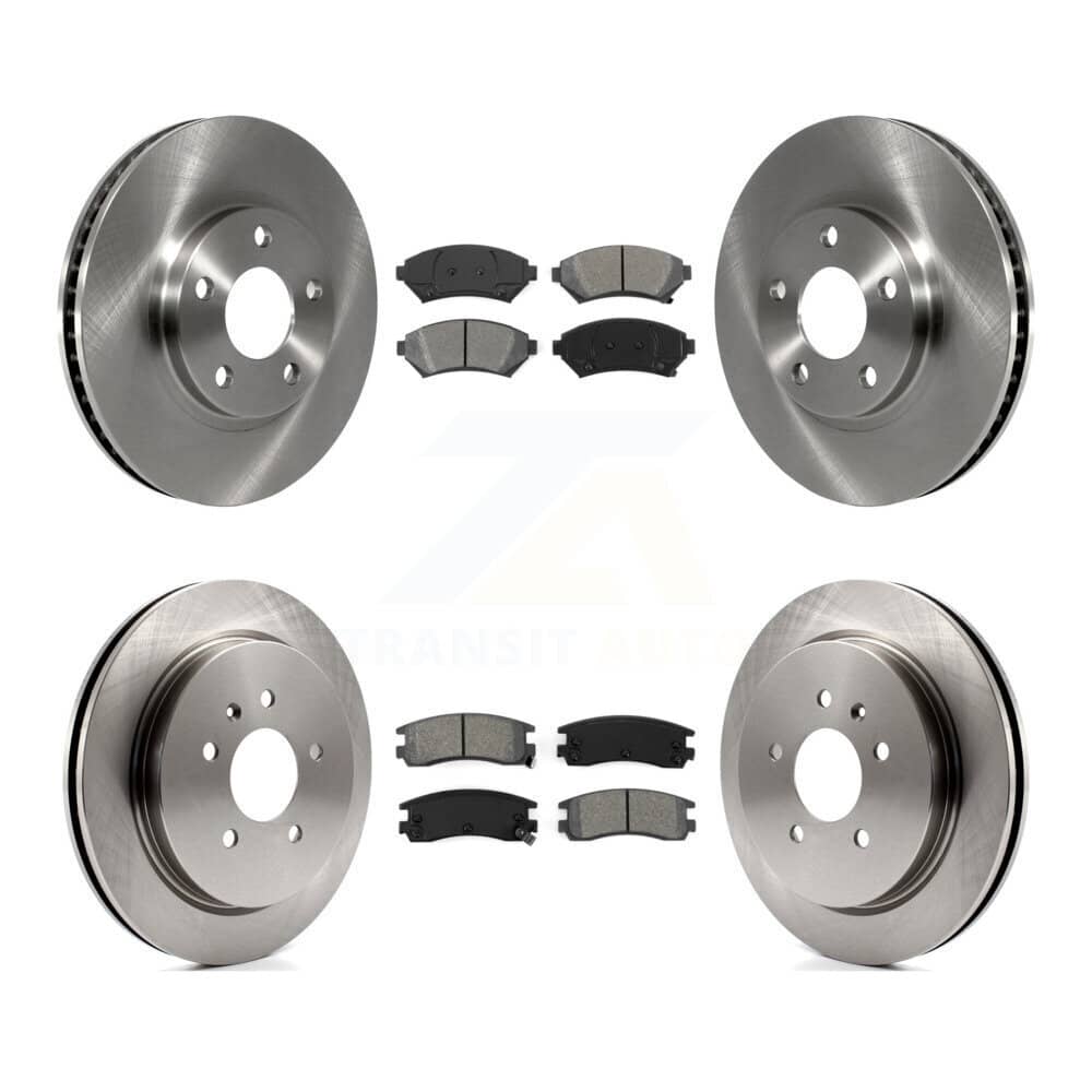 Transit Auto - K8S-105107 - Front and Rear Disc Brake Kits