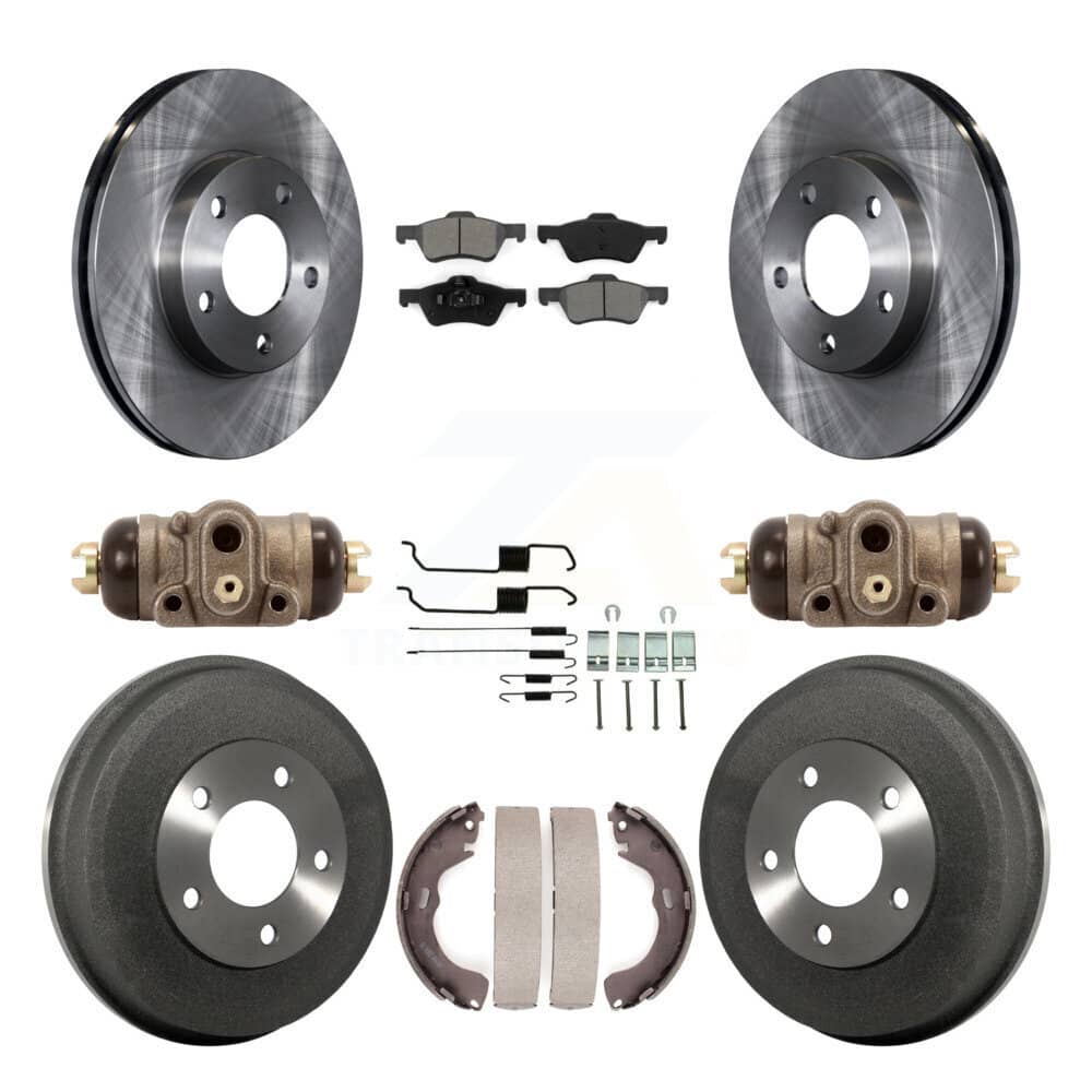 Transit Auto - K8S-105234 - Front and Rear Disc Brake Kits