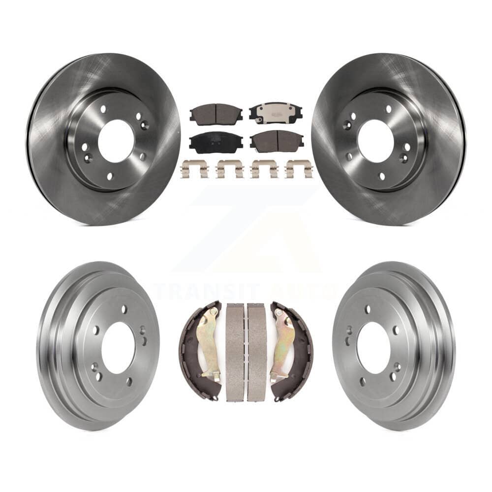 Transit Auto - K8T-104356 - Front and Rear Disc Brake Kits