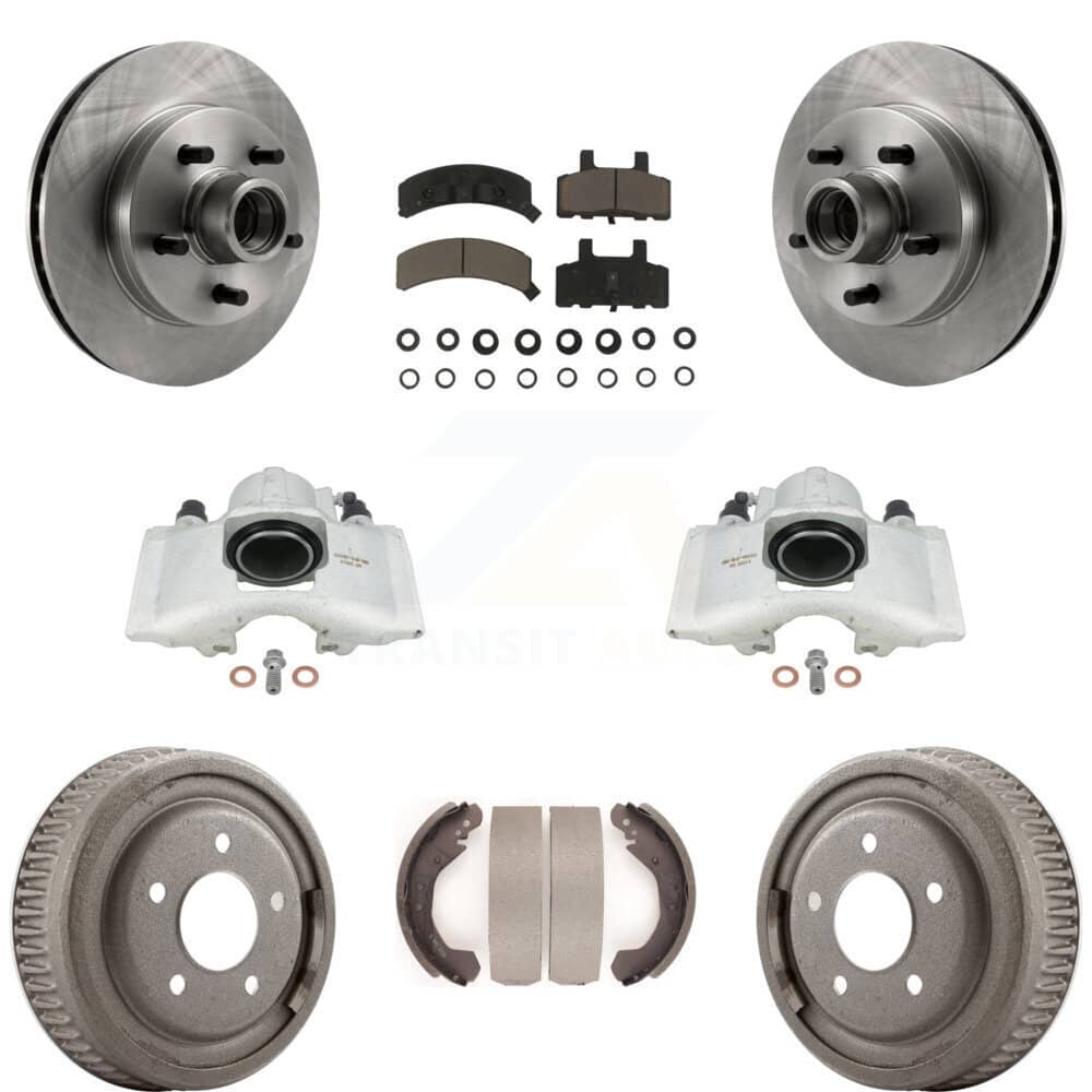 Transit Auto - KC8-100746C - Front and Rear Disc Brake Kits