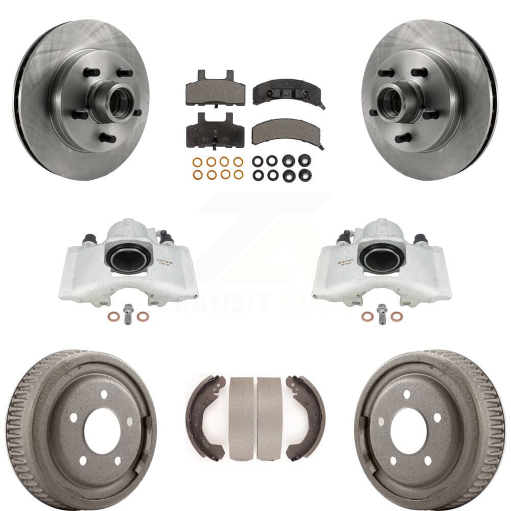 Transit Auto - KC8-100752P - Front and Rear Disc Brake Kits