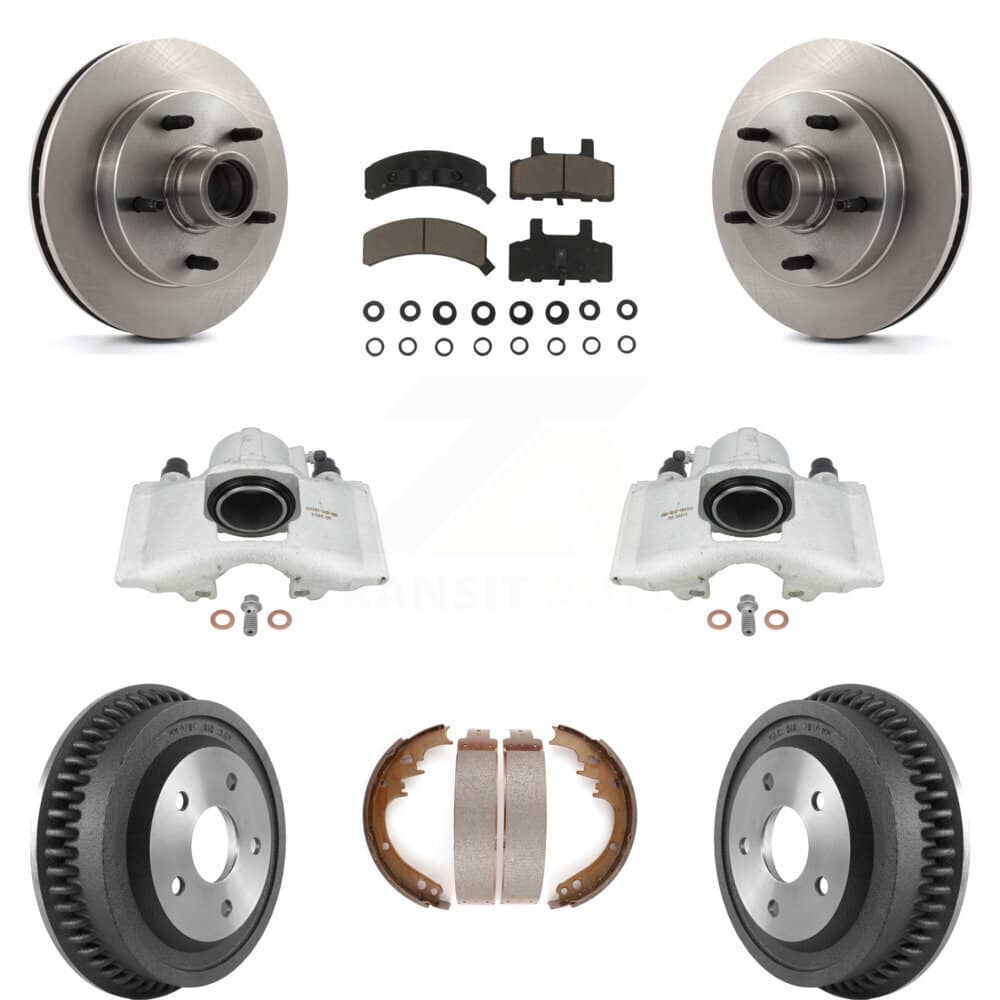 Transit Auto - KC8-100756C - Front and Rear Disc Brake Kits