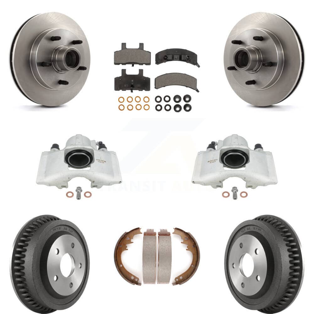 Transit Auto - KC8-100758P - Front and Rear Disc Brake Kits