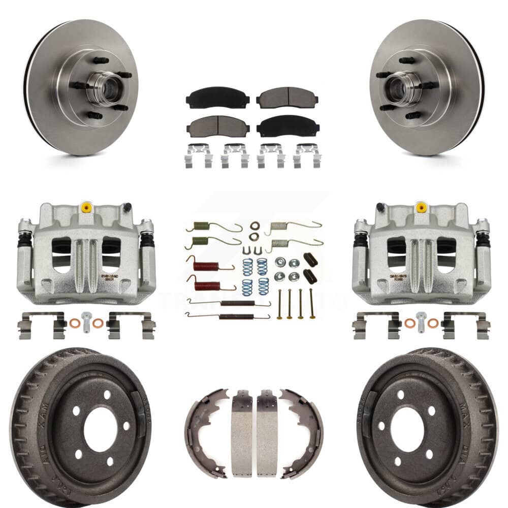 Transit Auto - KC8-100761C - Front and Rear Disc Brake Kits