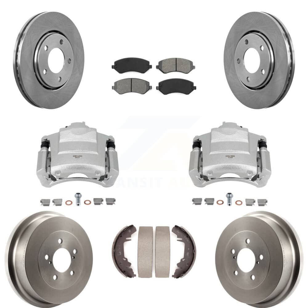 Transit Auto - KC8-100771S - Front and Rear Disc Brake Kits