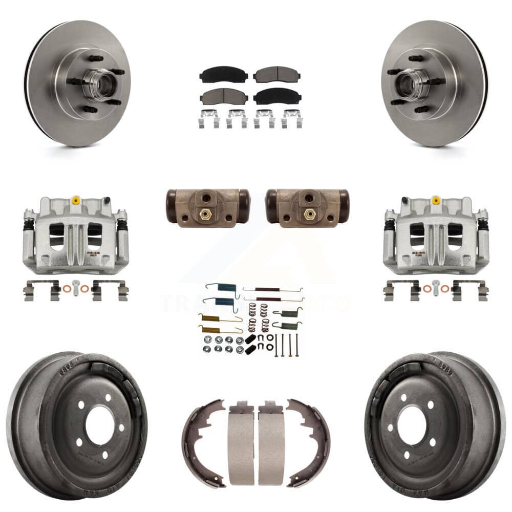 Transit Auto - KC8-100772C - Front and Rear Disc Brake Kits
