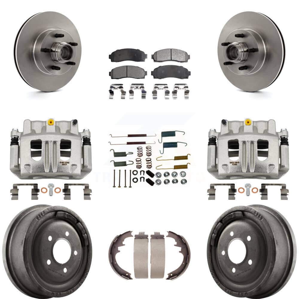 Transit Auto - KC8-100776T - Front and Rear Disc Brake Kits