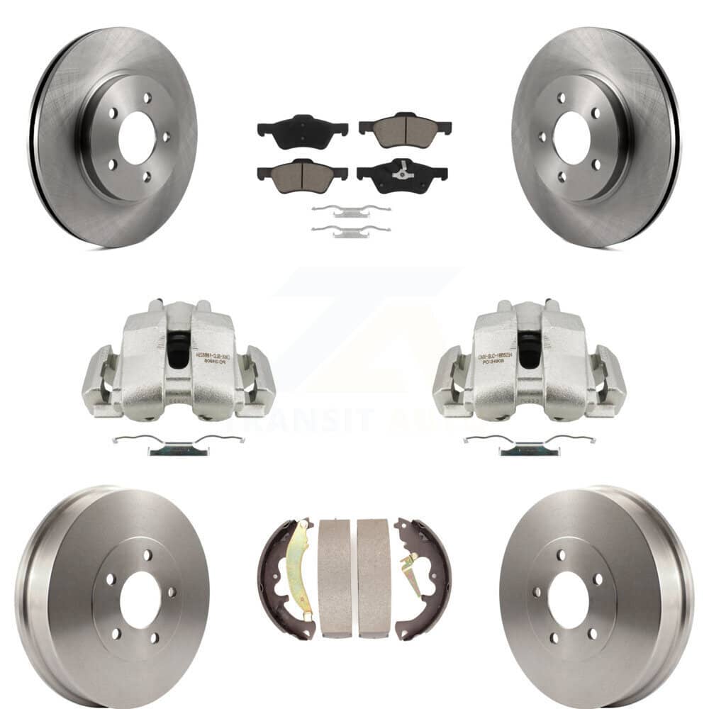 Transit Auto - KC8-100782C - Front and Rear Disc Brake Kits