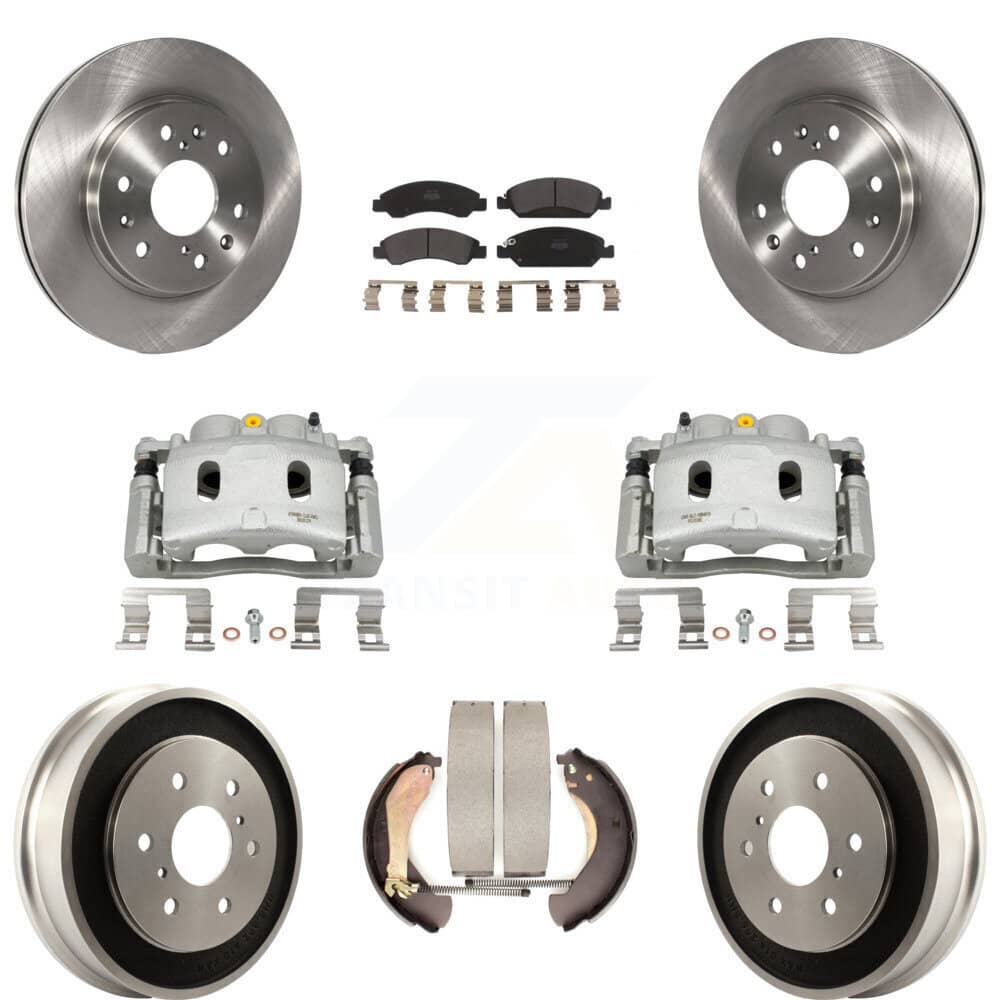 Transit Auto - KC8-100782P - Front and Rear Disc Brake Kits