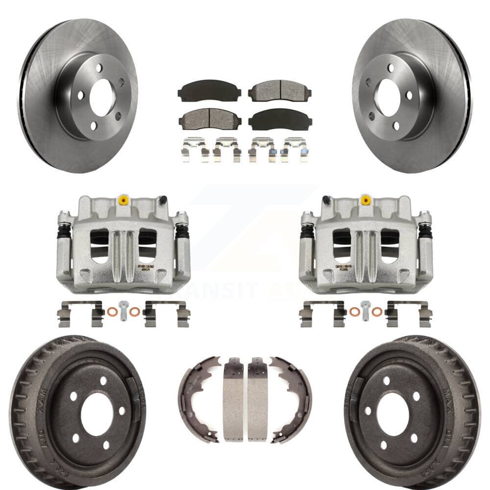 Transit Auto - KC8-100782S - Front and Rear Disc Brake Kits