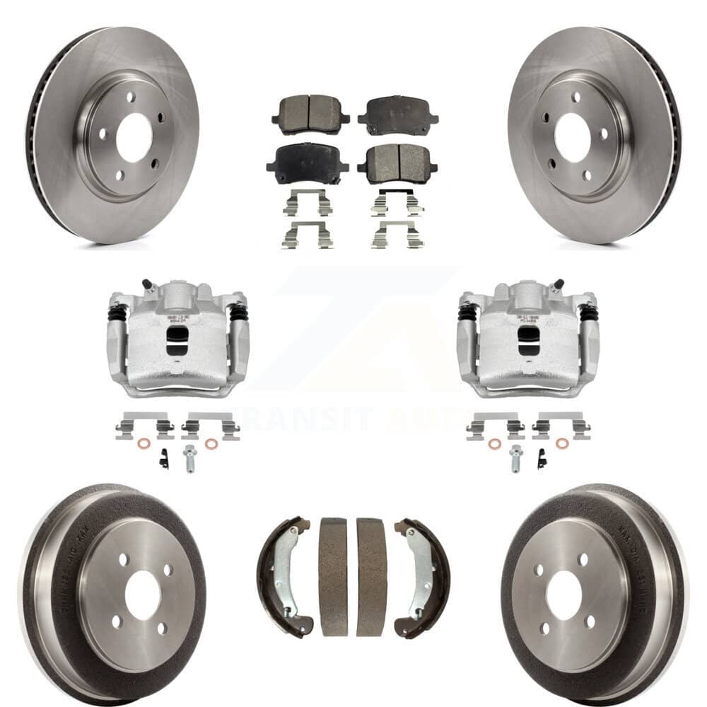 Transit Auto - KC8-100783T - Front and Rear Disc Brake Kits